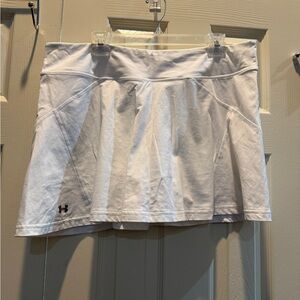Under Armour White HeatGear Skirt